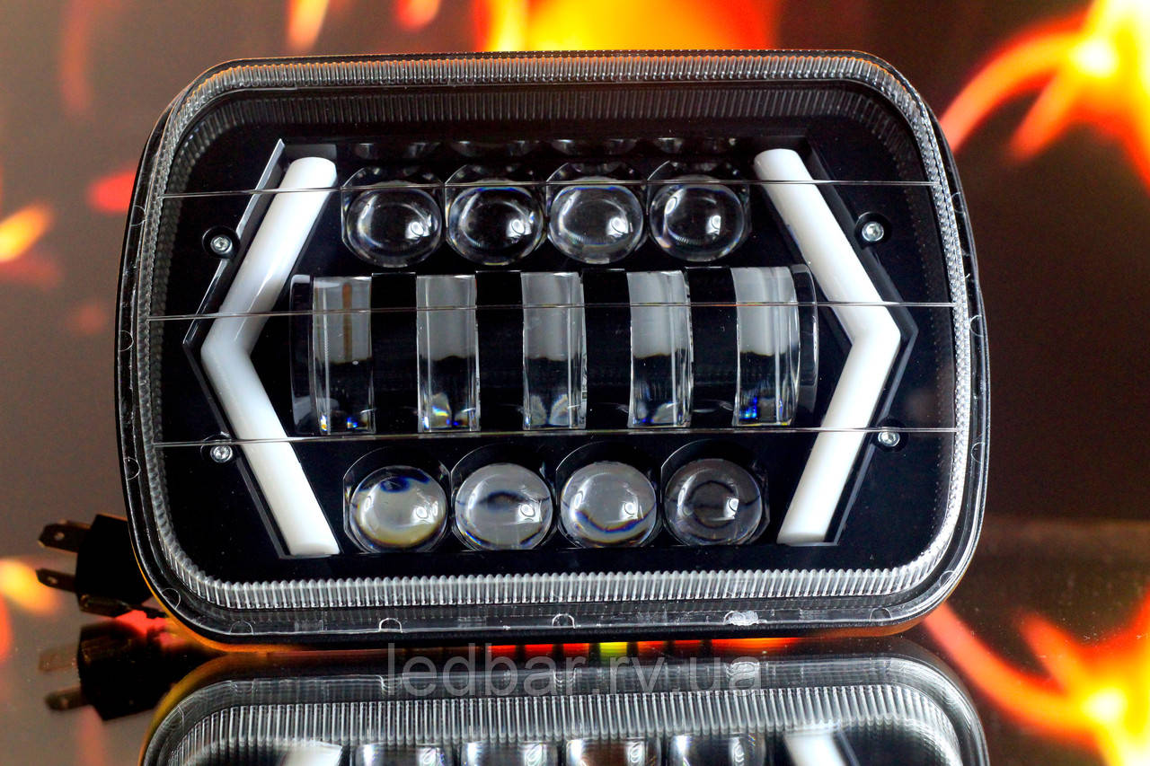 Универсальная светодиодная Led фара для штатной оптики - фото 1 - id-p1416681574