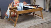 Раскладной столик в постель "Фин" из дерева