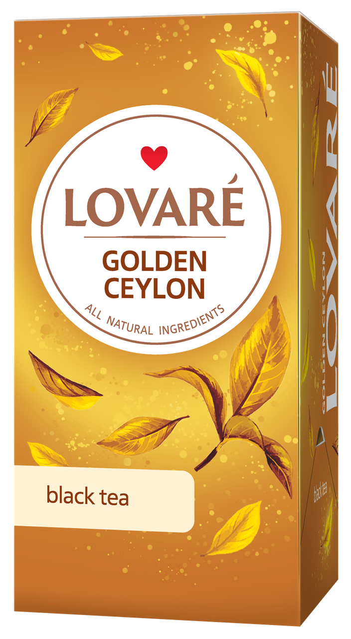 Чай чорний Lovare Golden Ceylon 24 шт.