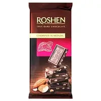 Шоколад черный Roshen Chopped Almonds 85г