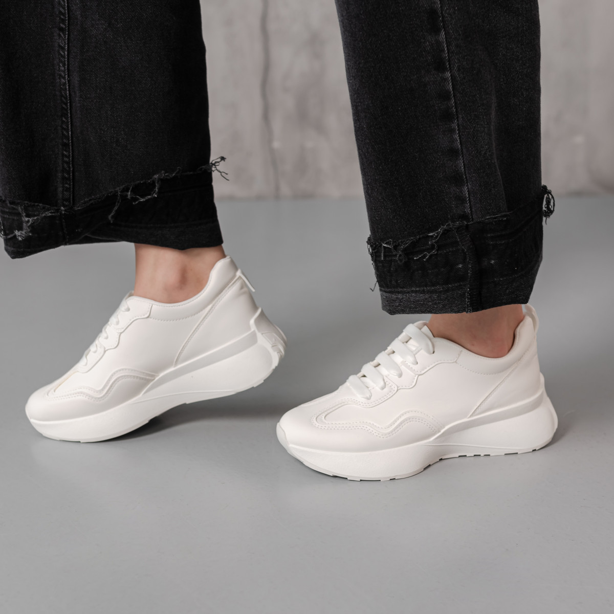 Кросівки жіночі Fashion Susanna 3947 36 розмір 23,5 см Білий код ID 4548370