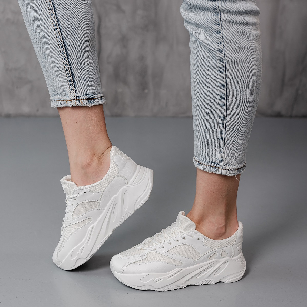 Кросівки жіночі Fashion Charlote 3954 37 розмір 23,5 см Білий код ID 4548406