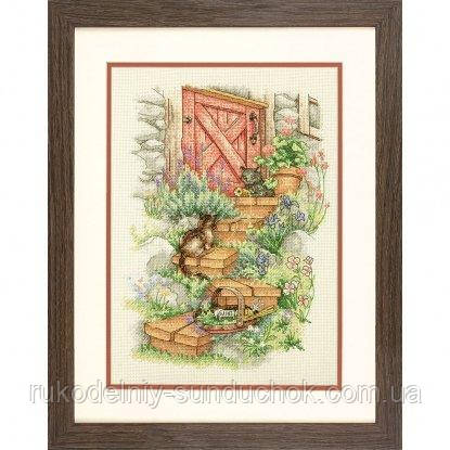 Набір для вишивання Dimensions 70-35362 Садові сходинки Garden Steps