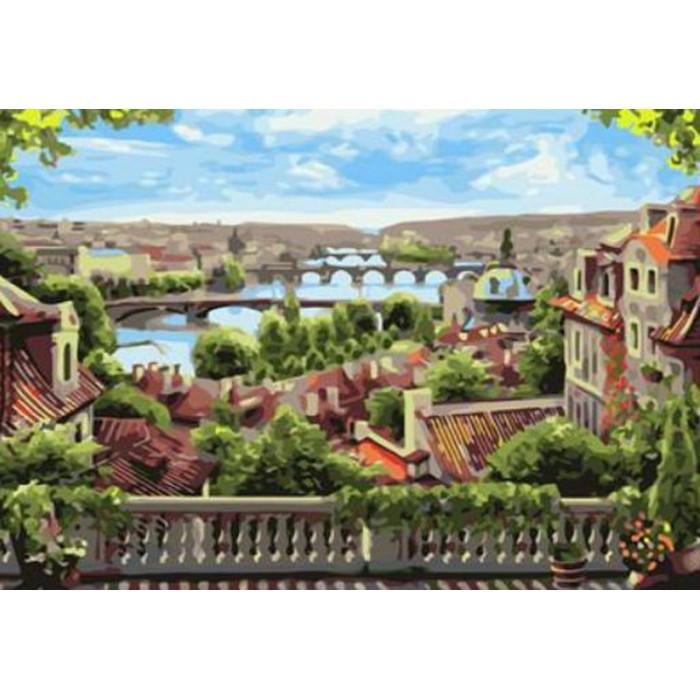 Картина за номерами 40х50 см DIY (без коробки) Мости (RA5355_O), фото 1