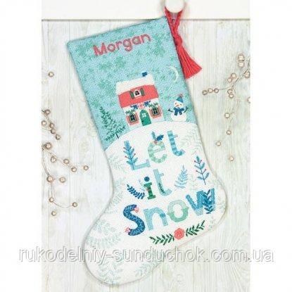 Набір для вишивання Dimensions 70-08975 Святковий будинок Holiday Home Stocking
