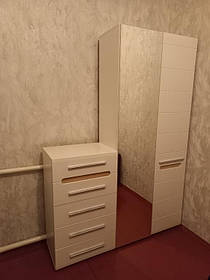 Комод та шафа Бьянко СМ