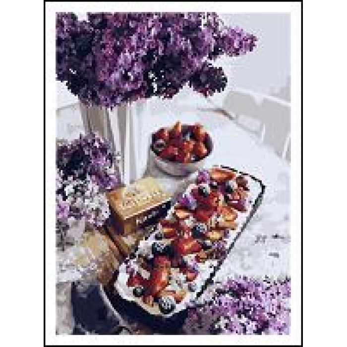 Картина за номерами 40х50 см DIY (без коробки) Бузковий десерт (RA5510_O), фото 1