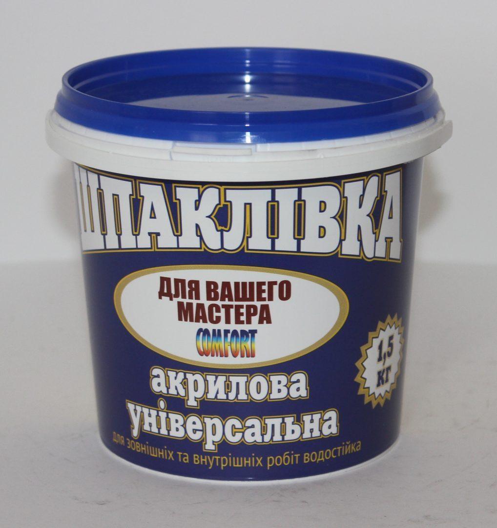 Шпаклівка акрилова "Для вашого майстра"/COMFORT/ дуб 0,5, фото 1