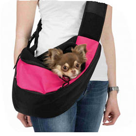 Trixie (Триксі) SLING FRONT CARRIER-переноска — рюкзак для тварин, рожевий