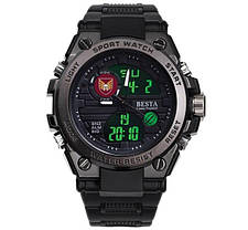 Мужские водостойкие спортивные тактические часы Besta Tattoo с Вашим ЛОГО, фото 2