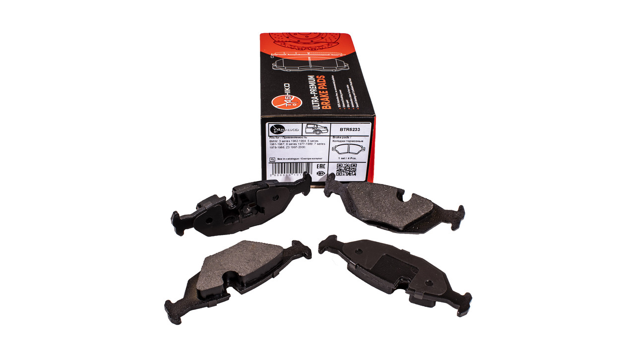 Колодки гальмівні TASHIKO задні BTR5233 FDB296BMW 3, 5, 6, 7, Z3