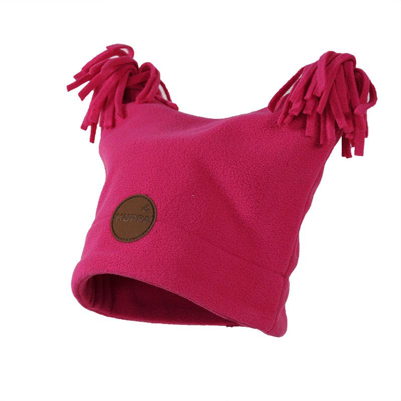 Шапка зимова флісова для дівчаток Huppa William фуксія, р.XS (80240000-60063-0XS)