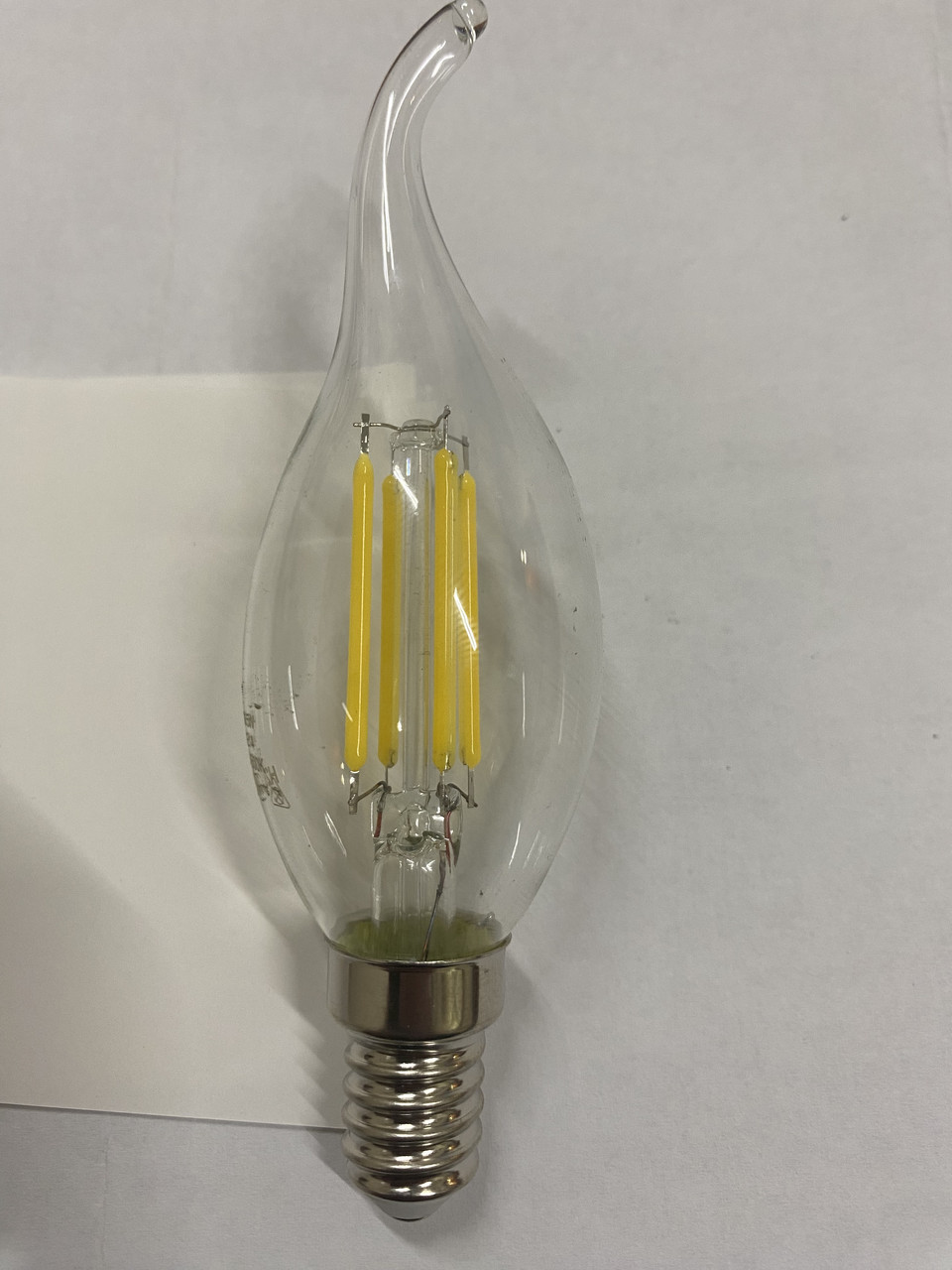 Лампа-LED свічка на вітрі 230в-5вт цоколь Е14