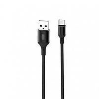 Кабель XO NB143 Braided Data Cable Type-c 2 м Чорний