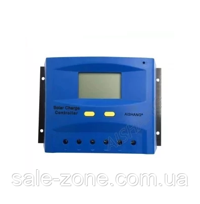 Контролер заряду Aishang 50 А для акумулятора на сонячних батареях 12/24 В