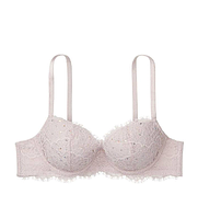 Бюстгальтер белый Dream Angels Lined Demi Embellished Victoria's Secret 36B(80B) из США