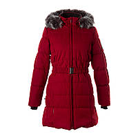 Пальто зимнее женское Huppa Yacaranda темно-красный 12038030-10084