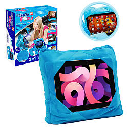 Подушка з підставкою для планшета 3 в 1 GoGo Pillow / М'яка подушка для подорожей / Чохол для планшета