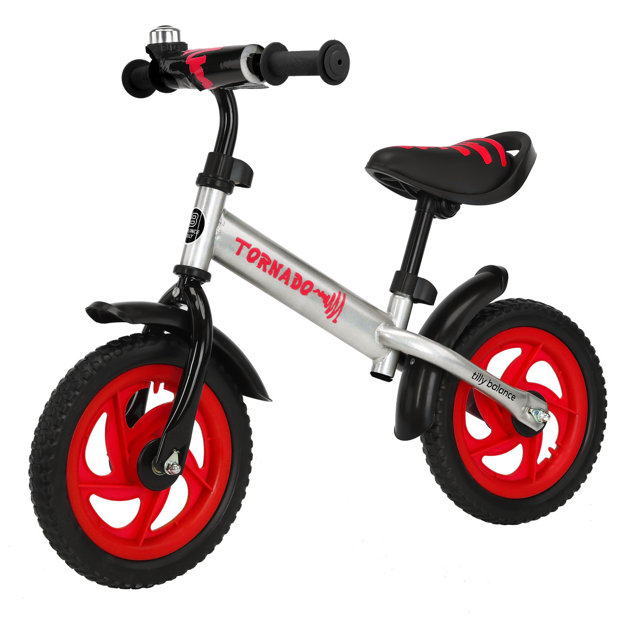 Велобіг Tilly Balance Tornado на 12 дюймів, Red