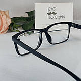 -1.0 Готові мінусові чоловічі окуляри для зору в пластиковій оправі, фото 6