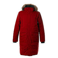 Пальто зимнее мужское Huppa Werner темно-красный, р.M (12318020-10084-00M)