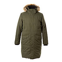 Пальто зимнее мужское Huppa Werner темно-зеленый, р.S (12318020-10057-00S)