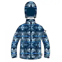 Куртка мужская софтшел Huppa Jamie 1 синий с принтом 18018100-02835