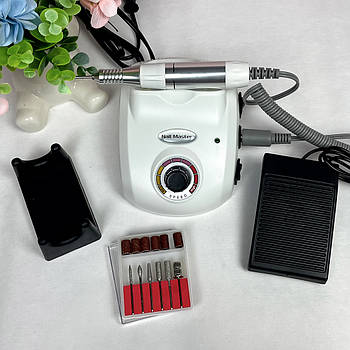 Фрезер для манікюру Drill Master 208 65Вт 45000об/хв машинка для нігтів апарат для манікюру фрейзер гарантія