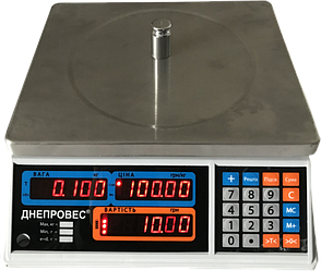 Ваги торговельні ВТД-15Т1 СВ