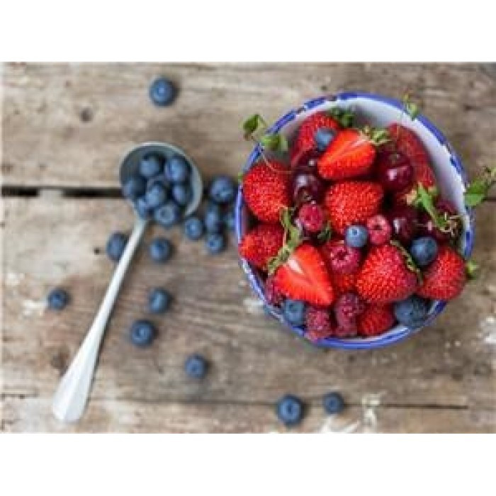 Картина за номерами 40х50 см DIY (без коробки) Ягоди та фрукти (RSB8248_O), фото 1