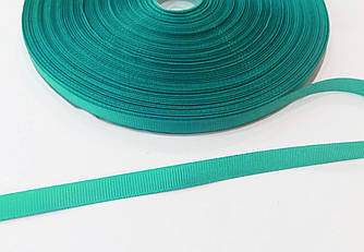 Репсова стрічка 1,0см. бірюзова