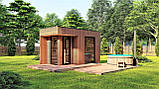 Дерев'яна баня мобільна 6х2,35, фото 10
