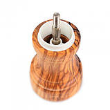 Млин для солі дерев'яний Peugeot Bistro Olive Wood 10 см 38229, фото 3