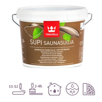 Захисний склад для бані бочки TIKKURILA SUPI SAUNASUOJA