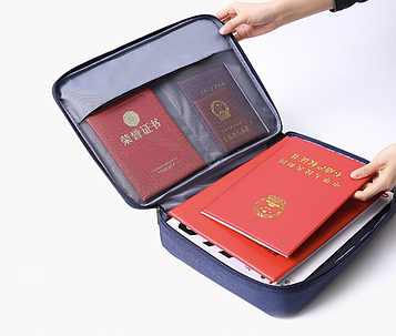 Органайзер для зберігання документів А4 / Дорожня папка для документів / Сумка для документів