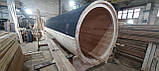 Мобільна баня бочка з бруса під ключ 6,5х2, 15 м Fassauna-6,5 від виробника Thermowood Production, фото 5