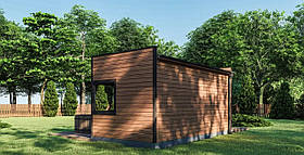 Модульна сауна для дачі 6х3м Gartensauna-3 під ключ від виробника