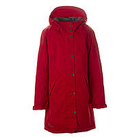 Куртка для девочек осень/зима - пальто Huppa Janelle красный 18020014-70004