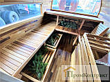 Квадро бочка 4,0 м LUX вироблення Fassauna Thermowood Production, фото 6
