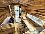 Квадро бочка 4,0 м LUX вироблення Fassauna Thermowood Production, фото 9