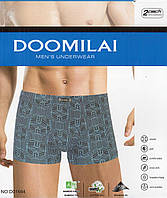 Трусы мужские боксеры хлопок c бамбуком Doomilai, размеры XL-4XL, 01664