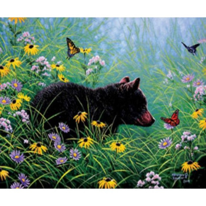 Картина за номерами 40х50 см DIY (без коробки) Ведмедик (RSB8314_O), фото 1