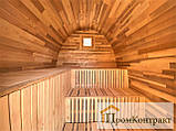 Мобільна банька в стилі Іглу 2.2х3.5м Outdoor POD Sauna Igloo, фото 9