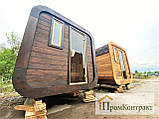 Sauna Cube Quadro Black 2,35x2,0m Thermowood Production, фото 4