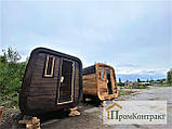 Sauna Cube Quadro Black 2,35x2,0m Thermowood Production, фото 5