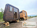 Sauna Cube Quadro Black 2,35x2,0m Thermowood Production, фото 6