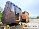 Sauna Cube Quadro Black 2,35x2,0m Thermowood Production, фото 7