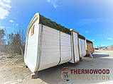 Мобільна квадро-баня бочка 2.4x4.5м під ключ від Thermowood Production, фото 4