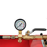 Компресор ручний для контролю щільних систем тиск 5 МПа (G1/2) ємність 7л (шланг - 140 см) Yato YT-24801, фото 3