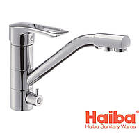 Змішувач для кухні Haiba HANSBERG 021 з виходом для питної води (HB0681)